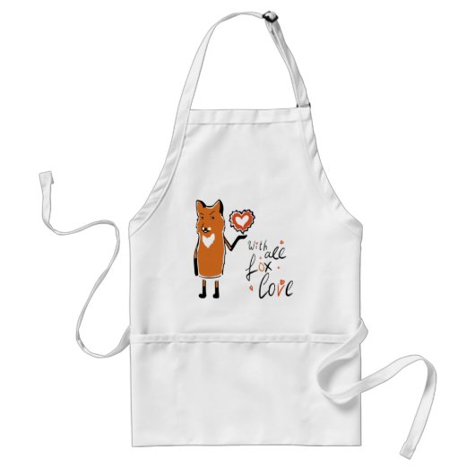 Foxy Love Standaard Schort (Voorkant)