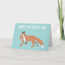 Foxy Mama-kaart van Husband