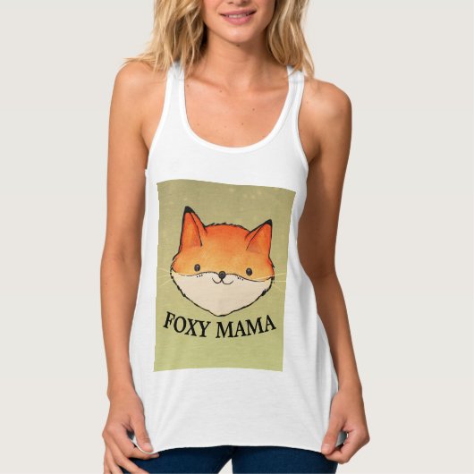 FOXY MAMA LADIES T-SHIRTS (Voorkant)