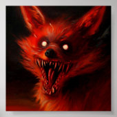 Foxy | Mat papier afdrukken Poster (Voorkant)