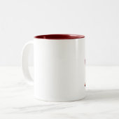 Foxy-Mok Tweekleurige Koffiemok (Voorkant links)