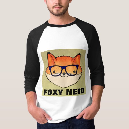 FOXY NERD FOX T-Shirts (Voorkant)