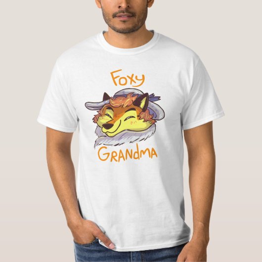Foxy oma Shirt (Voorkant)