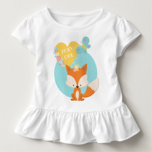 Foxy One Heart Butterfly Romper (Voorkant)