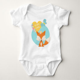 Foxy One Heart Butterfly Romper