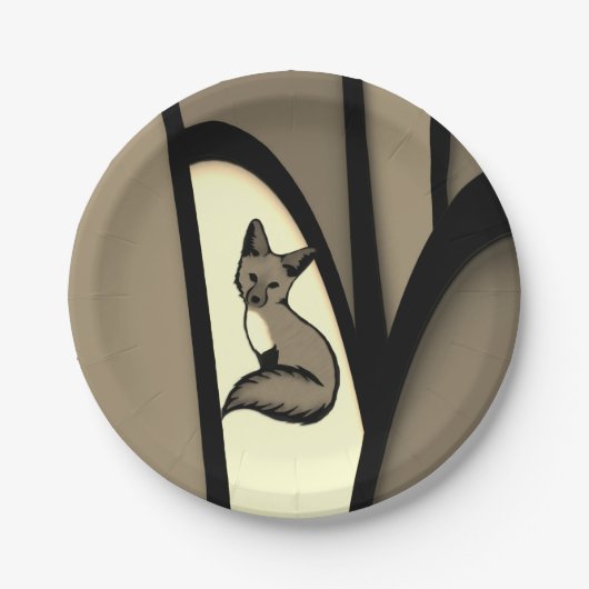 Foxy Papieren Bordje (Voorkant)