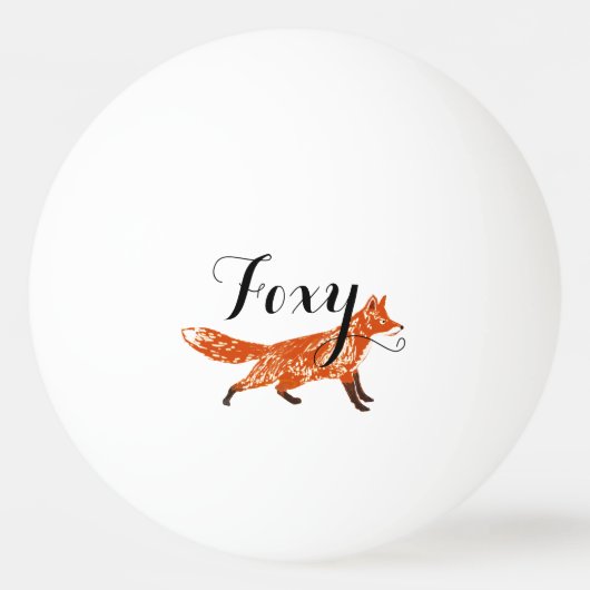 Foxy Ping Pong Pingpongbal (Voorkant)