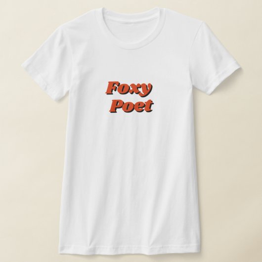 "Foxy Poet" T-Shirt (Laagn)