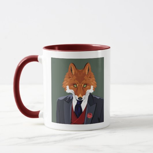 Foxy Portrait Mok (Links)
