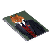 Foxy Portrait Notitieboek (Rechterzijde)