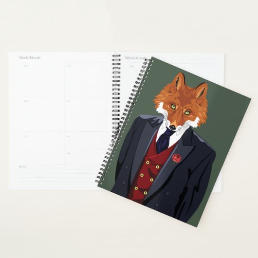 Foxy Portrait Planner (Display)