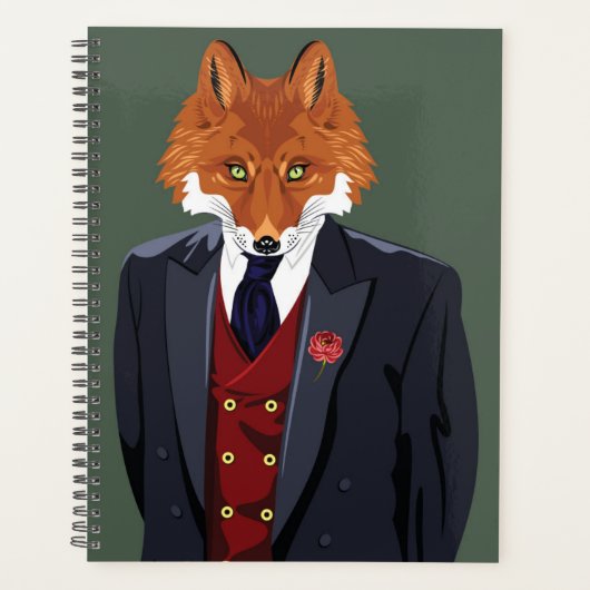 Foxy Portrait Planner (Voorkant)