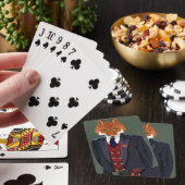 Foxy Portrait Pokerkaarten (Insitu)