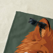 Foxy Portrait Strandlaken (In situ)