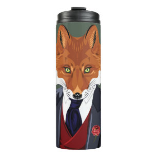 Foxy Portrait Thermosbeker