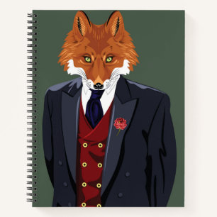 Foxy-portret Notitieboek