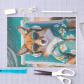 Foxy Rascal, te cool voor school Tissuepapier (Craft)