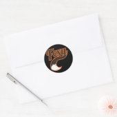 Foxy Ronde Sticker (Envelop)
