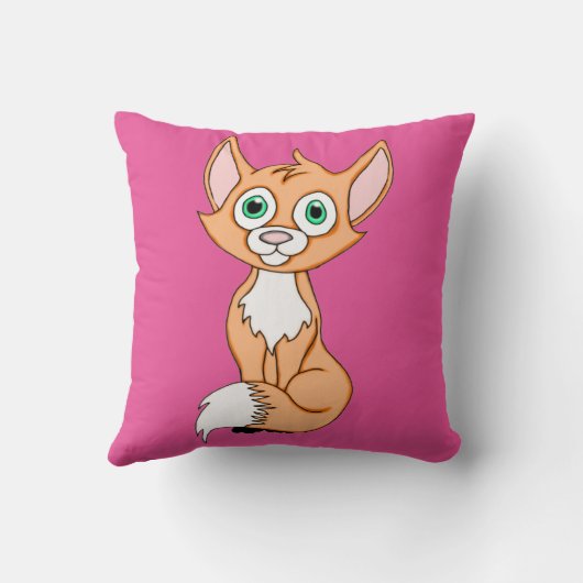 Foxy Roxy Square Pillow Kussen (Achterkant)