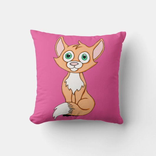Foxy Roxy Square Pillow Kussen (Voorkant)