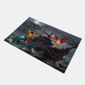 Foxy Roxy Vampier Rebellin-Hoogzee Deurmat (Schuin)