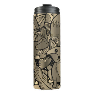 Foxy Sepia Tone Thermosbeker