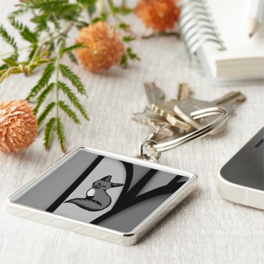 Foxy Sleutelhanger (Zijkant)