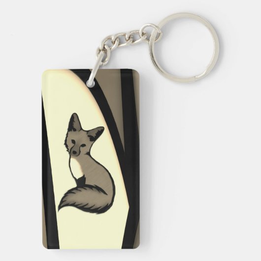 Foxy Sleutelhanger (achterkant)