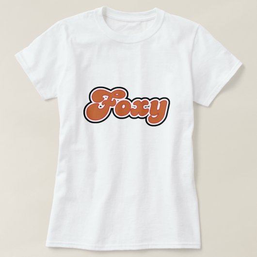 Foxy T-Shirt (Design voorkant)