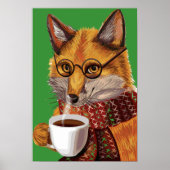 Foxy Tea-tijd Poster (Voorkant)