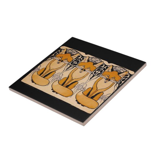 Foxy Tegeltje (Zijkant)