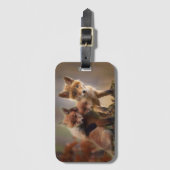 Foxy Triplets Bagagelabel (Voorkant (verticaal))