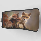 Foxy Triplets Golfheadcover (Voorkant)