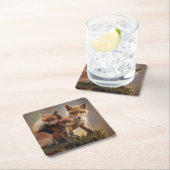 Foxy Triplets Kartonnen Onderzetters (Insitu)