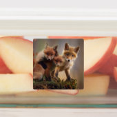 Foxy Triplets Labels (Aangebracht)