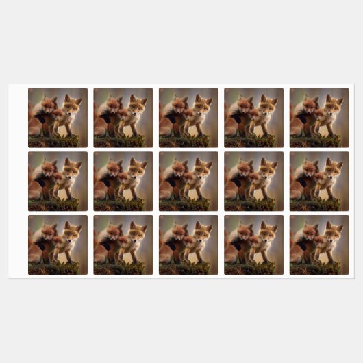 Foxy Triplets Labels (Vel)