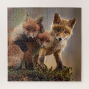 Foxy Triplets Legpuzzel