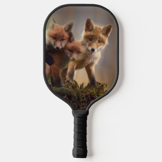 Foxy Triplets Pickleball Paddle (Achterkant)
