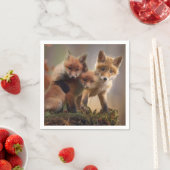 Foxy Triplets Servet (Insitu)