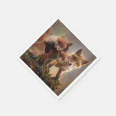 Foxy Triplets Servet (Hoek)