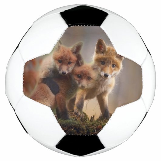 Foxy Triplets Voetbal (Voorkant)