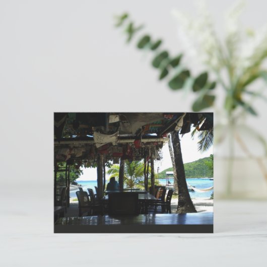 Foxy's Bar op Jost Briefkaart (Staand voorkant)