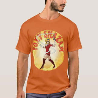 Foy Shazam 1960s Retro Beeld T-shirt