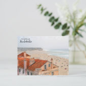 Foz do Arelho Portugal Briefkaart (Staand voorkant)