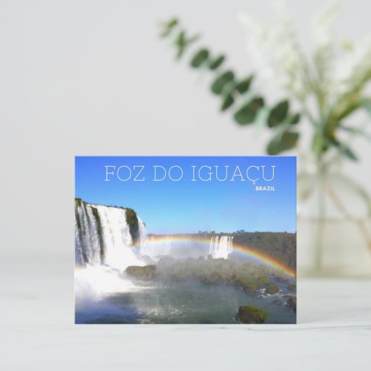 Foz do Iguaçu - Brazilië Briefkaart (Staand voorkant)