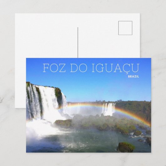 Foz do Iguaçu - Brazilië Briefkaart (Voorkant / Achterkant)