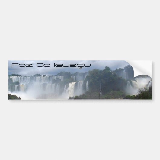 Foz Do Iguaçu Bumpersticker (Voorkant)
