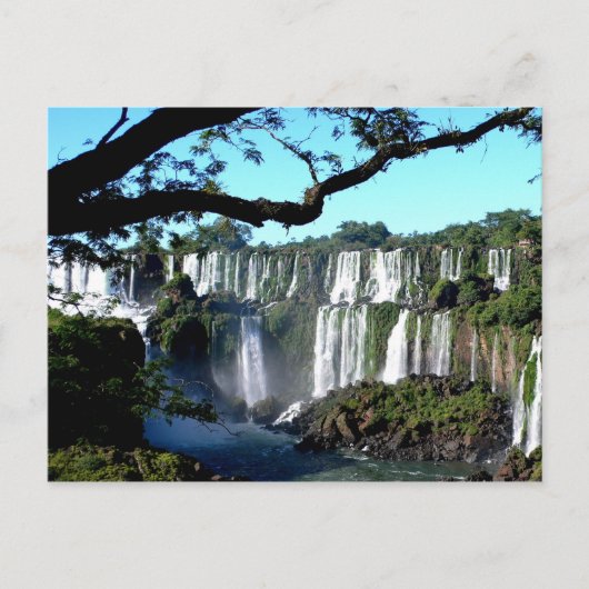 Foz do Iguaçu/Iguazu-Herfsten Briefkaart (Voorkant)