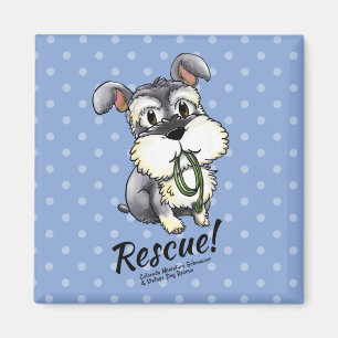 Fozi - Custom Schnauzer Magnets Magneet