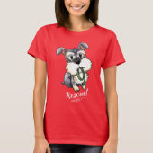 Fozi Schnauzer - Dark T-Shirt (vrouwen) (Voorkant)